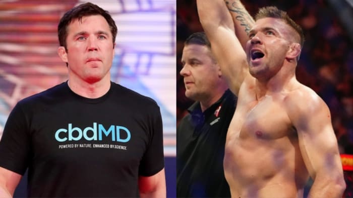 Chael Sonnen and Dricus Du Plessis.